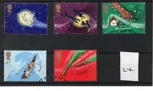 GB - 2002 - COMMEMS - (24) Peter Pan - juego completo - BIEN USADO - ver escaneo - Imagen 1 de 1