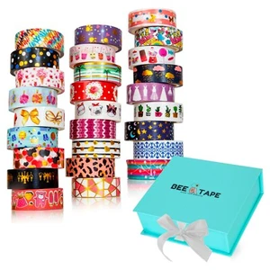 Washi Tape Gift Box Set, 27 rolls 15mm Decorative, Scrapbook, Masking Craft Tape - Picture 1 of 5