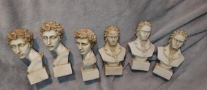 Lot Of Resin Büste Skulptur Statue Komponist Beethoven & David Sammlerstück von K - Bild 1 von 24