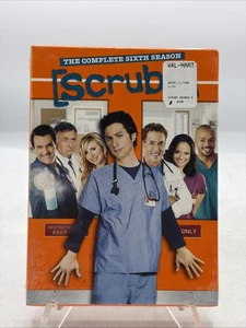 Scrubs: the Complete Sixth Season (DVD, 2006, Full Screen) Brand New Sealed - Imagen 1 de 4
