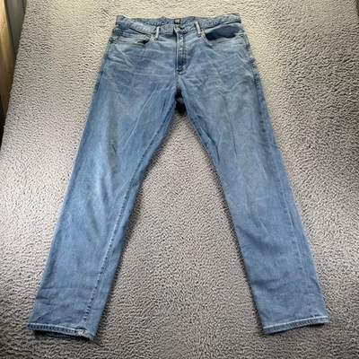 Gap 1969 Jeans Mens 36x32 Blue Medium Wash Cotton Stretch Slim Fit Denim - Image 1 of 4