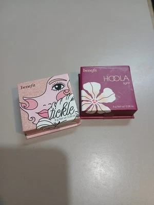 BENEFIT COMBO - Hoola LIGHT & TICKLE- 8g/0.28oz. - BNIB - bronzer+highlighter - Image 1 of 4