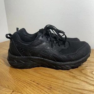 Asics Gel Venture 9 Shoes Womens US 9 Triple Black Trail Running Gym 1012B313 - Bild 1 von 16