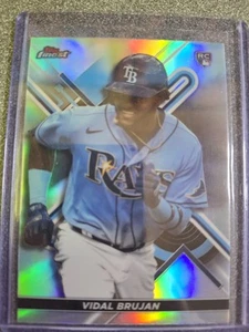 2022 Topps Finest - Vidal Brujan #3 Refractor (RC) P175 - Picture 1 of 2