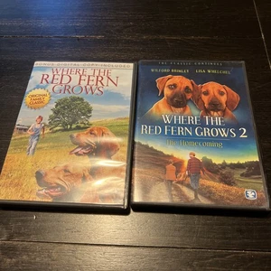 Where The Red Fern Grows 1 & 2 DVD Movies - Picture 1 of 2