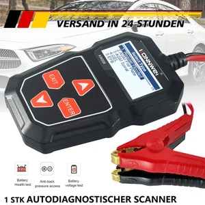 KW208 Autobatterie Analyzer Tester 12V 100-2000 CCA Auto KFZ Alternator Analyzer - Bild 1 von 16