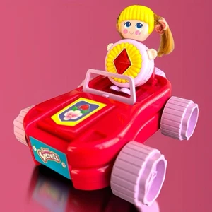 Juego completo de cepillo y juego de coche vintage 1984 Galoob Sweet Secrets Locket Doll - Imagen 1 de 14