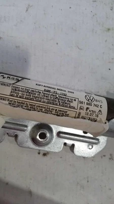 2017 Volkswagen Passat Right Curtain Air Bag Black 533266 Used 139K Miles Foto 1 de 4