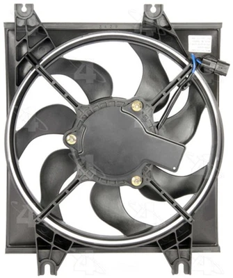 Conjunto de ventilador condensador de aire acondicionado para Hyundai Accent 2000-2006 2001 2002 2003 2004 2005 Foto 1 de 3