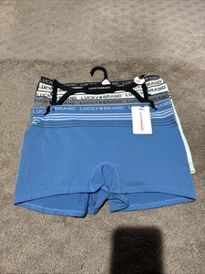 Lucky Brand 5 Pack Seamless Boyshorts Underwear. Sz L. NWT! - Picture 1 of 13