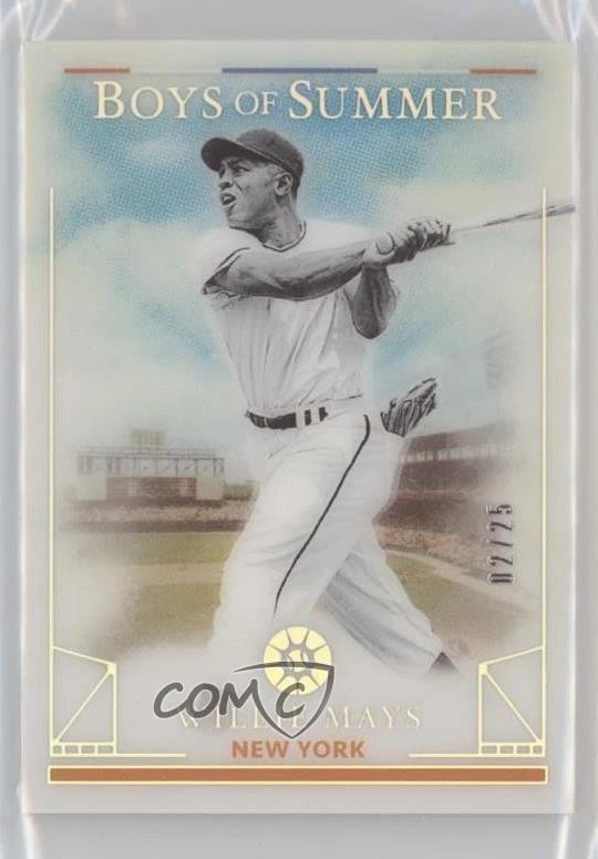 2024 Panini Boys of Summer Holo Silver /25 Willie Mays #38 HOF - Image 1 of 2