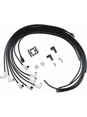 Accel Spark Plug Wire Set Extreme 9000 Ceramic Spiral Core 8 mm Black 9 (9001C) - Image 1 of 4