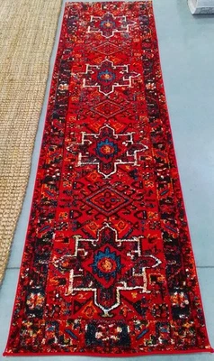 RED / MULTI 2'-3" x 8'-0" Flaw in Rug, Reduced Price 1172791357 VTH211A-28 - Image 1 of 4