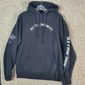 Sudadera con capucha Mac Miller 92 til Infinity para hombre talla mediana negra U8 - Imagen 1 de 8