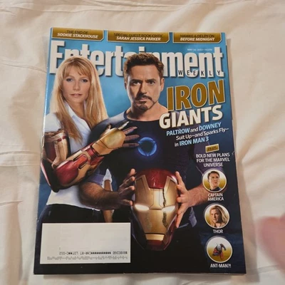 Entertainment Weekly May 10 2013 Iron Giants Paltrow and Downey - Image 1 of 2