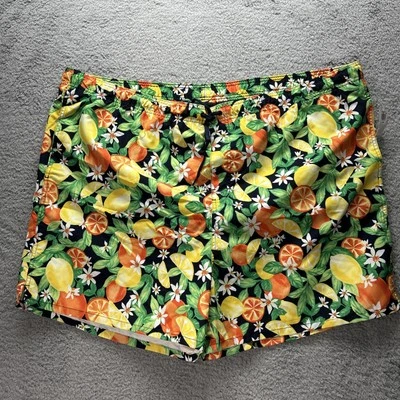 Pantalones Cortos de Natación Old Navy para Hombres 4XL Naranjas Hawaianas Sin Forro Bolsillo Cordón Foto 1 de 4