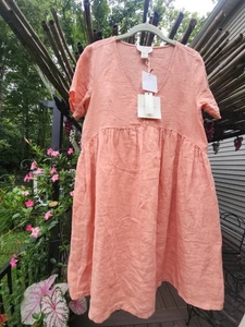 Cynthia Rowley 100% Linen Dress NWT Size XS - Picture 1 of 10