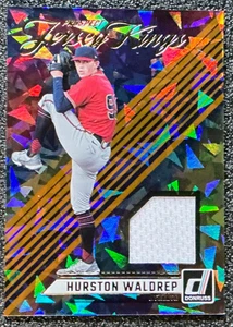 Camiseta Hurston Waldrep 2024 Panini Donruss #PJK-HW Kings Orange Ice (RC, MEM) - Imagen 1 de 2