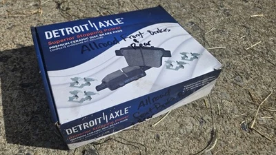 Juego pastillas freno cerámicas delanteras + traseras para Audi A6 Allroad 2000 2001 2002 2003 2004 Foto 1 de 4