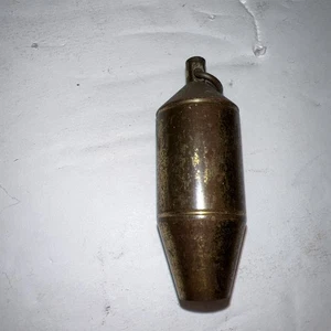 Miniatur Pflaume Bob 6oz Messing guter Zustand - Bild 1 von 8