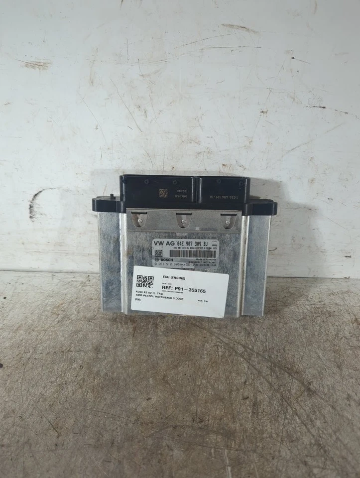 Audi A3 8v Fl Tfsi Hatchback 3 Door 2016-2020 Ecu (engine) 04E907309BJ P91 - Image 1 of 4