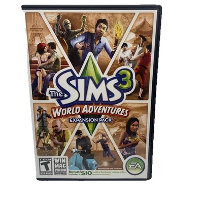 The Sims 3 World Adventures Expansion Pack PC & Mac — Used EA Game Fast Ship - Image 1 of 2