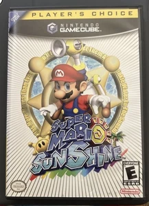Super Mario Sunshine Nintendo GameCube 2002 Auténtico Juego Y Estuche Probado - Imagen 1 de 3