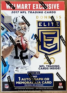 2017 Donruss Elite NFL Blaster Box Football - Factory Sealed Mahomes RC Auto? - Picture 1 of 4