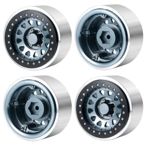 4PCS Aluminum 2.9" Beadlock Wheel Hub Rim For 1/6 RC Axial SCX6 AXI05000 Crawler - Picture 1 of 8
