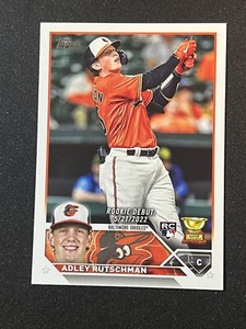 2023 Topps Update Series - Rookie Debut #US180 Adley Rutschman (RC)