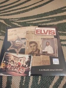Elvis Presley 2004 Calendar A-16-Month New - Picture 1 of 2