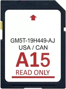 2024 Ford/Lincoln Navigation SD Card A15 Car GPS Card Update USA/Canada Maps - Picture 1 of 8
