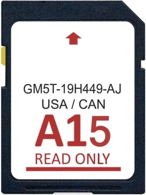 Tarjeta SD A15 navegación Ford/Lincoln 2024 actualización de tarjeta GPS para automóvil mapas de EE. UU./Canadá Foto 1 de 4