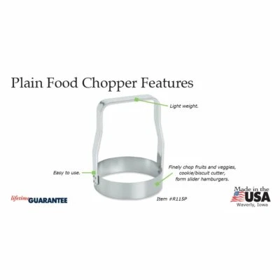 RADA CUTLERY R115P KWIK-KUT Plain Food Chopper MADE IN THE USA