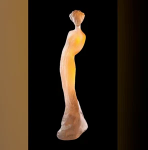 Daum Crystal Amelie Sculpture - Picture 1 of 5