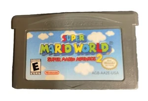 Super Mario World Advance 2 Game Boy GameBoy Cartridge GBA SAUBER, GETESTET & FUNKTIONIERT - Bild 1 von 8