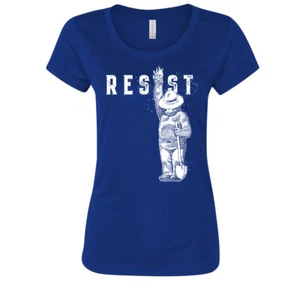 🔥 T-shirt donna Resist. T-shirt regalo Smokey Bear Says Resist Forest ispirata - Foto 1 di 9