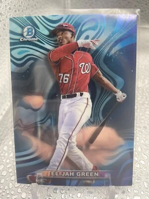 Elijah Green 2022 Bowman Chrome Mood Ring - Image 1 of 2