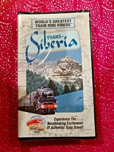 Worlds Greatest Train Ride Videos Trans Siberia Documentary Videos VHS Tapes  - Bild 1 von 2