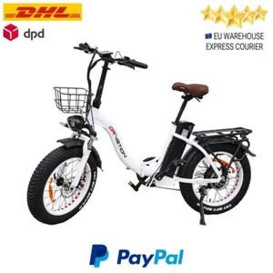 🚲 DRVETION ROWER ELEKTRYCZNY EBIKE 20" OPONY TŁUSZCZOWE WSPOMAGANE PEDAŁAMI WSPOMAGANE CT20 750W 15Ah - Zdjęcie 1 z 7