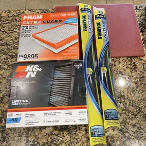 2006 Mustang Fram 9895, AF , K&n Cabin Filter And Set Of Wiper Blades All New - Picture 1 of 4