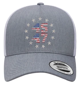 Trump Vance 2024 Make America MAGA 45 47 Never Surrender Retro Trucker Mütze Cap - Bild 1 von 27