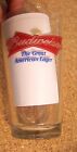Budweiser The Great American Lager crown bow tie logo pint glass anheuser busch