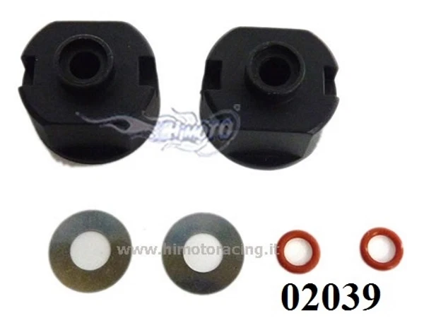 W02039 Differential Boxes with Washers and O Rings 1/10 Differential Box Himoto - Image 1 of 1