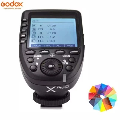 Godox Xpro-C 2.4G TTL Wireless Flash Trigger for Canon 1/8000s HSS For Canon Cam - Image 1 of 4