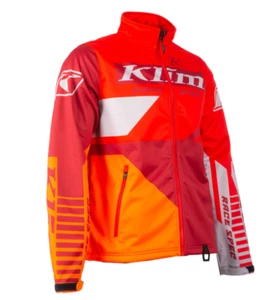 KLIM Sample Revolt Snowmobile Jacket -Size LG- Firey Red- Chili Pepper - Picture 1 of 6