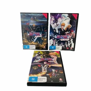 Bleach The Movie 1 & 2 & Hell Verse Japanese Anime PAL Reg 4  Madman Action - Bild 1 von 7