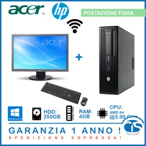 Ubicación Wifi PC De Sobremesa Desktop Acer HP 4GB 19'' Renovado Deskto - Imagen 1 de 3