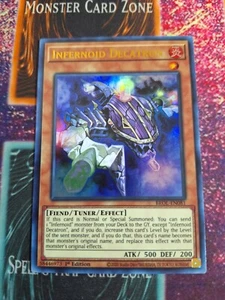 Yu-Gi-Oh! TCG Infernoid Decatron BROL-EN081 Ultra Rare 1st Edition Near Mint - Picture 1 of 4