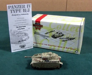 MATCHBOX COLLECTIBLES "PANZER IV TYPE H/J" GREAT TANKS OF THE WORLD  DYM37586 - Picture 1 of 7